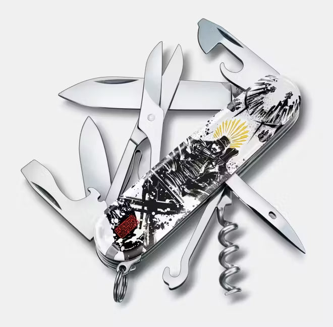 ビクトリノックスVICTORINOX 戦国墨絵クライマーマルチツール 徳川家康