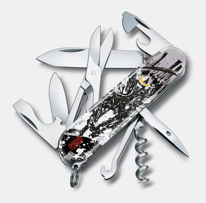 ビクトリノックスVICTORINOX 戦国墨絵クライマーマルチツール 豊臣秀吉