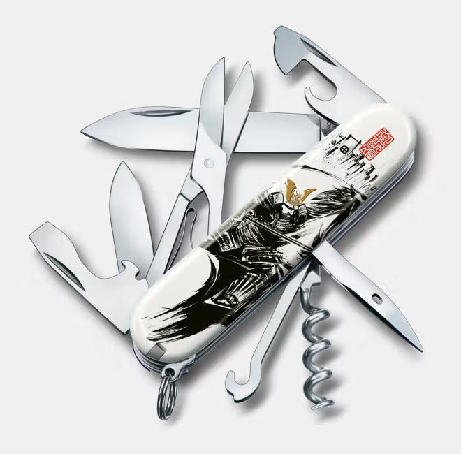 VICTORINOX Victorinox, outil multifonctions Climber « encre de guerre Sengoku » – Shimazu Yoshihiro
