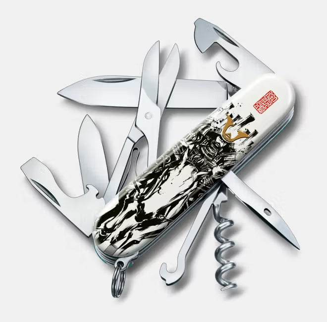 ビクトリノックスVICTORINOX 戦国墨絵クライマーマルチツール 北条氏康