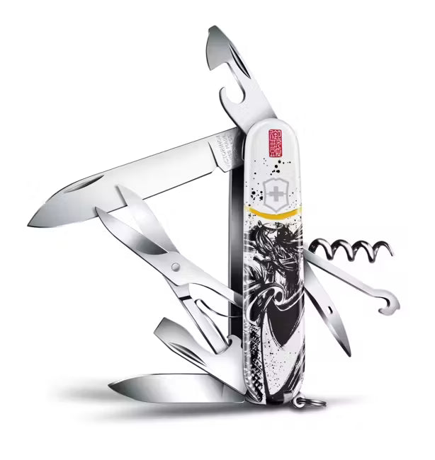 ビクトリノックスVICTORINOX 戦国墨絵クライマーマルチツール 伊達政宗