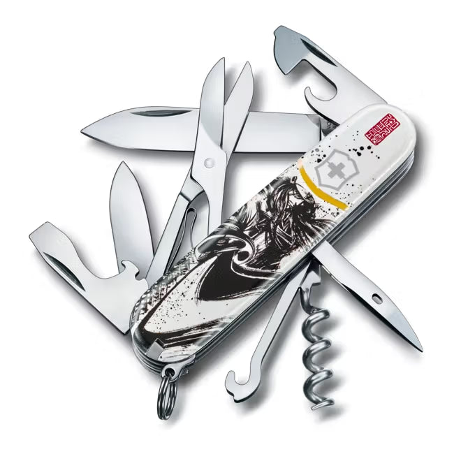 ビクトリノックスVICTORINOX 戦国墨絵クライマーマルチツール 伊達政宗