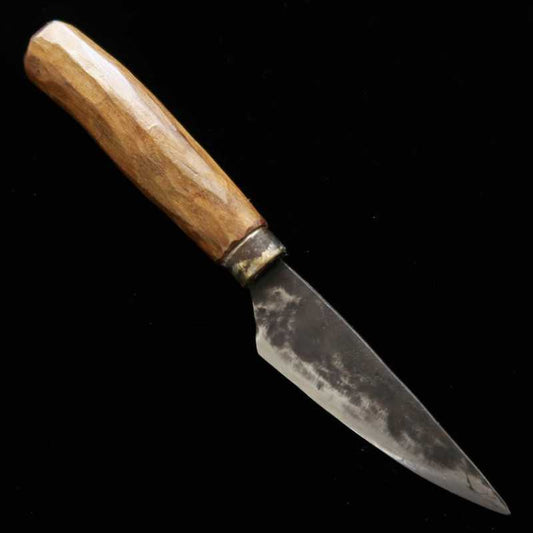 Kaniman Kaji Ko-bo Petty Itabane (Carbon Steel), Arik Handle (Urethane Coating) (90mm)