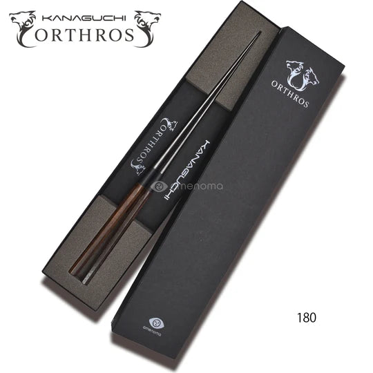 Hashi de Cozinha (Moribashi) AMENOMA×Kanaguchi Orthoros Preto  Tingido com Cabo de Ébano (150/180mm)