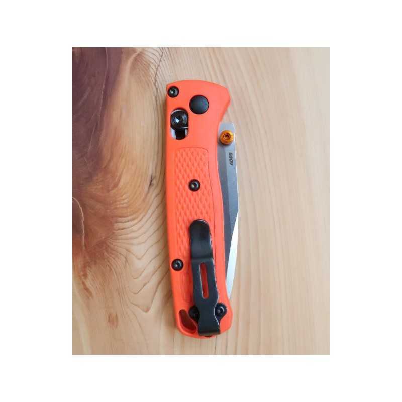 BENCHMADE 533 Mini Bugout Naranja (72mm)