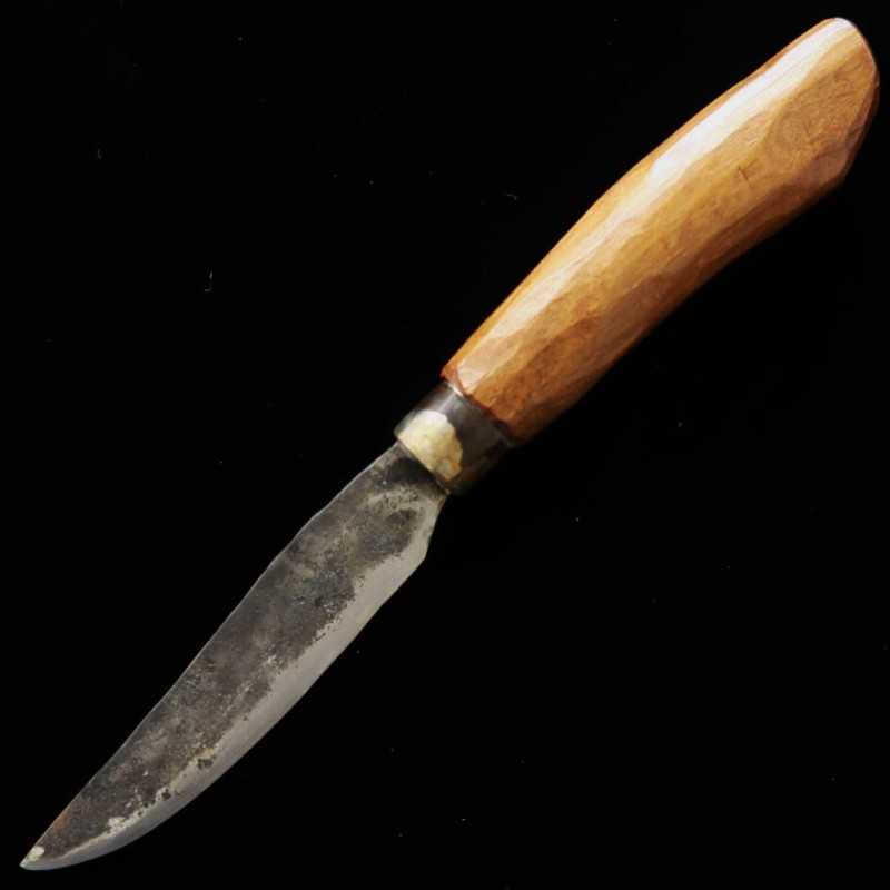 Kaniman Blacksmith Workshop Petty itabane (Carbon Steel, Jeep), Kuroki Handle (90mm)