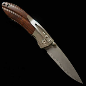MCUSTA Shinra Mixture Ripple SPG2 Manche en bois d'if MC-0141G- (71 mm)