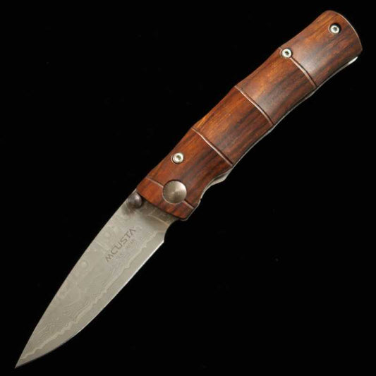 Mcusta Shinra Emotion Series Bamboo Damascus VG-10 Ironwood MC-0074DI - (71mm)