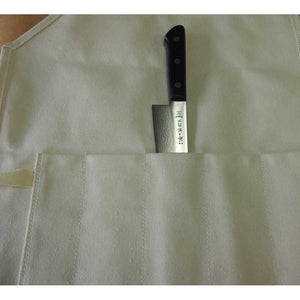 Tojiro Funda de lona con bolsillos para cuchillos (545×440 mm)