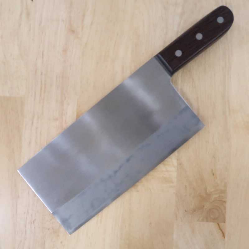SAKAI KIKUMORI Chinese Cleaver Gokujo White steel No.3 (220mm)