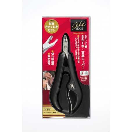 Green Bell GREEN BELL Seki EDGE, coupe-cuticules et peaux mortes en acier inoxydable SJ-N25