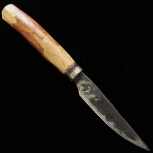 Petty Kaniman lâmina Forjada em mola (aço carbono) cabo Arik (100mm)