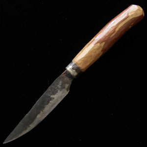 Petty Kaniman lâmina Forjada em mola (aço carbono) cabo Arik (100mm)