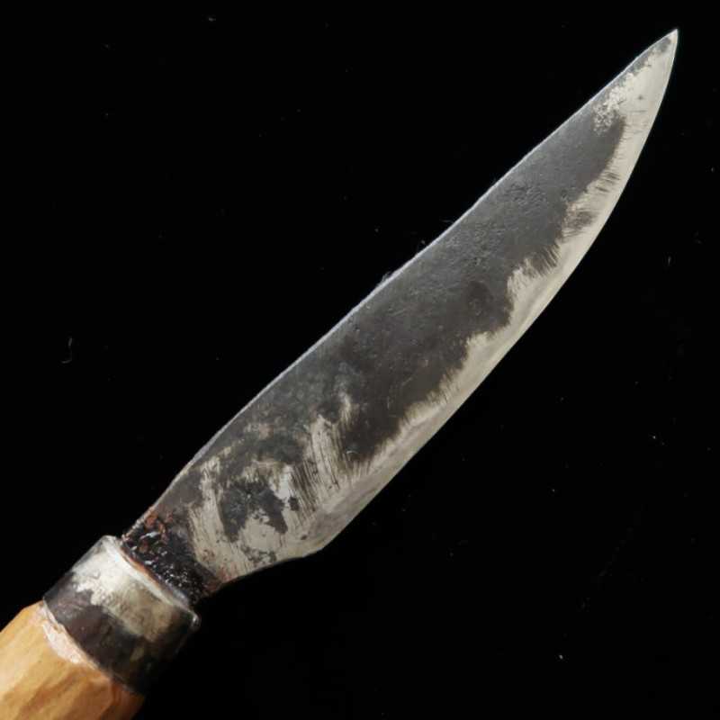 Petty Kaniman lâmina Forjada em mola (aço carbono) cabo Arik (100mm)