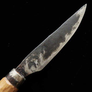 Petty Kaniman lâmina Forjada em mola (aço carbono) cabo Arik (100mm)