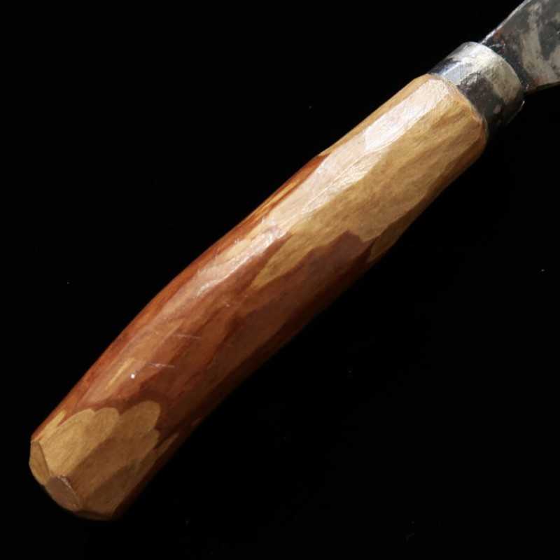 Petty Kaniman lâmina Forjada em mola (aço carbono) cabo Arik (100mm)