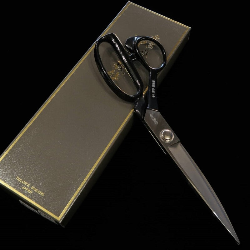 Tesoura Takeni-saku  para lã em aço Shirogami totalmente para canhotos (240/260mm)
