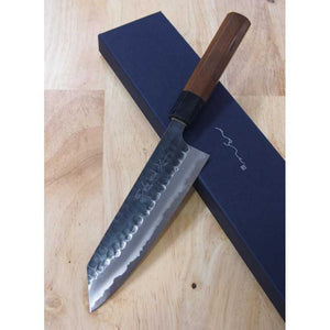 Bunka Anryu Aogami Super Acabamento kurouchi martelado Cabo Octogonal (170mm)