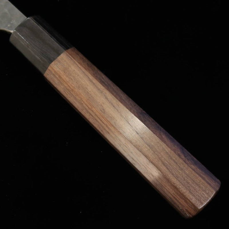 ANRYU, Gyuto, Super Blue Steel, Kurouchi and Hammered Finish with Rosewood Octagonal Handle (210/240mm)