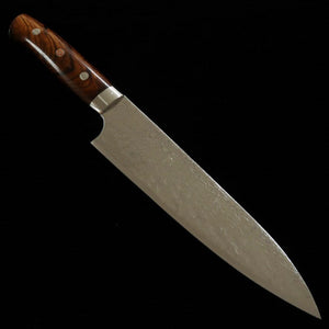 佐治武士 SAJI TAKESHI R2 ダイヤモンドフィニッシュ 牛刀 アイアンウッド (180-240mm)