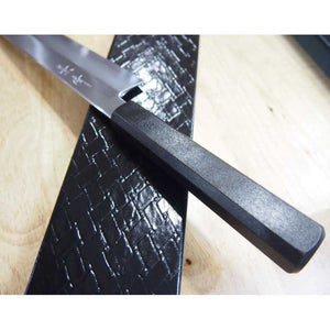 KAGEKIYO Acero Gin-san Hoja japonesa tipo kirituke Mango octogonal lacado (240 mm)
