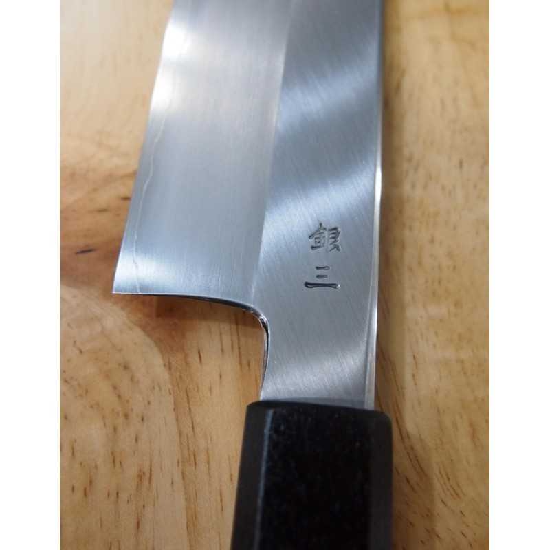 KAGEKIYO Acero Gin-san Hoja japonesa tipo kirituke Mango octogonal lacado (240 mm)