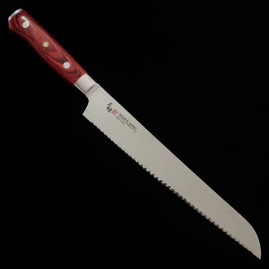 三昧MCUSTA ZANMAI クラシックプロダマスカス 紅蓮　パン切り　(230mm)
