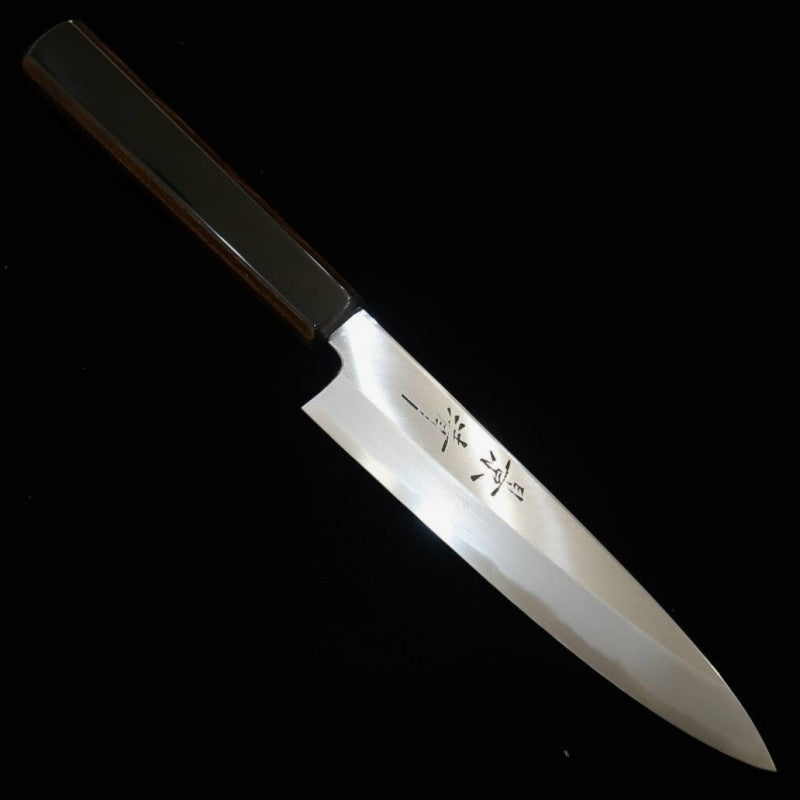 Petty KAGEKIYO Aogami Nº 1 Cabo laqueado preto (150/210mm)
