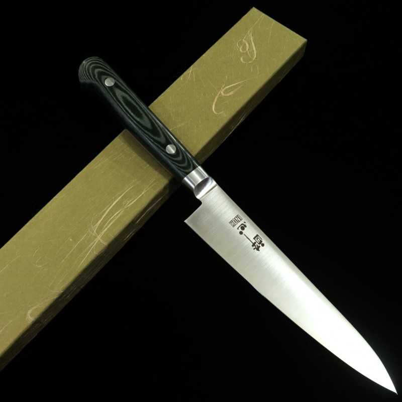  Petty  INOX PREMIUM SUISIN Cabo em Micarta Verde/Preto (150mm)