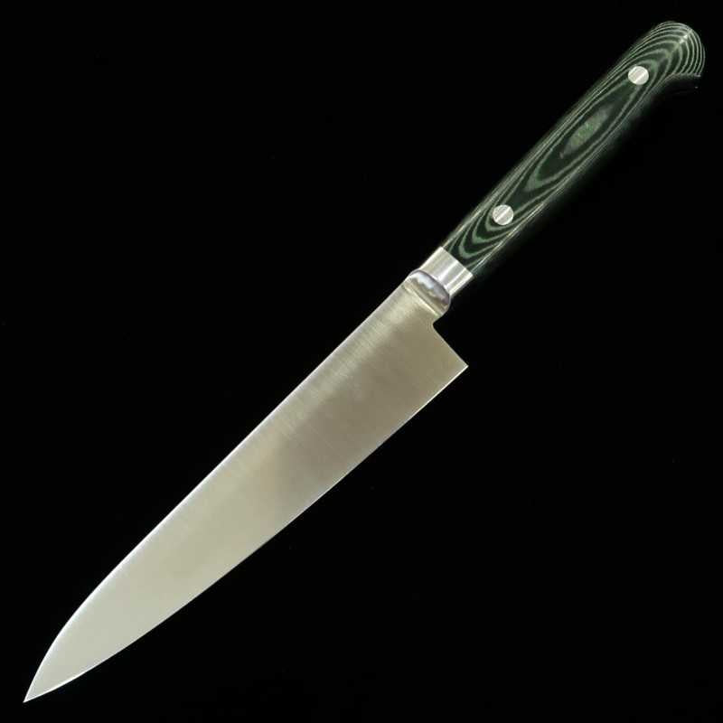  Petty  INOX PREMIUM SUISIN Cabo em Micarta Verde/Preto (150mm)
