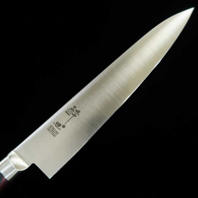 Suisin SUISIN INOX PREMIUM Petty, manche Micarta rouge/noir (150mm)