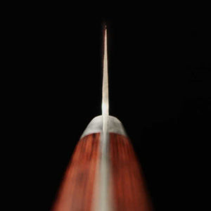 Miura MIURA Nakiri VG-10 Damasco contrachapado de caoba (165 mm)