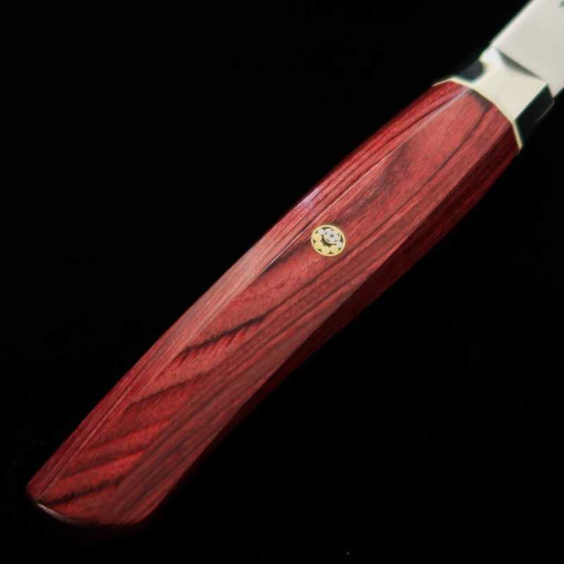 Santoku ZANMAI MCUSTA Revolution Red Small (150mm)