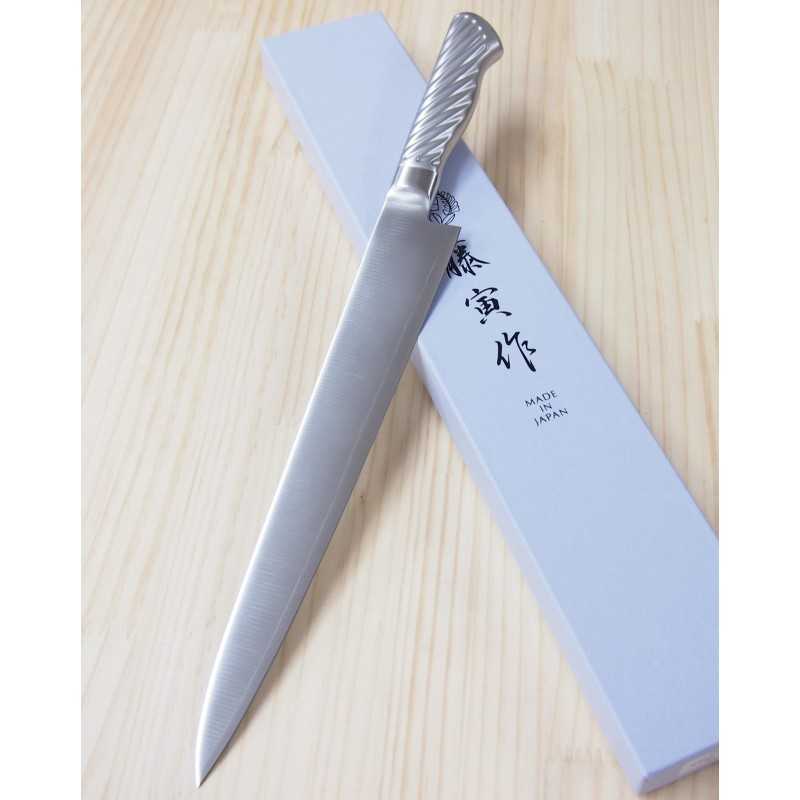 Fujitora FUJITORA Tout inox Sujihiki (240/270 mm)