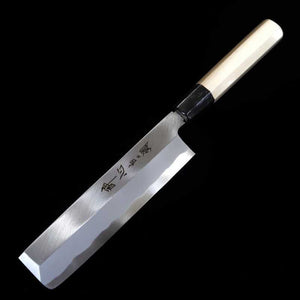 酔心 SUISIN 薄刃 白紙二号 朴八角柄 左利き用 (180/210mm)