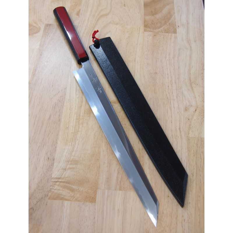 KAGEKIYO Kiritsuke Yanagiba Shirogami No. 1 Akaro (300mm)