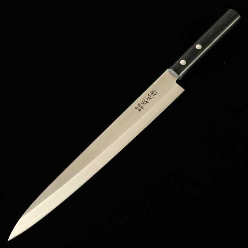 Yanagiba Masahiro Inox, Black Plywood, Left-Handed (210-270mm)