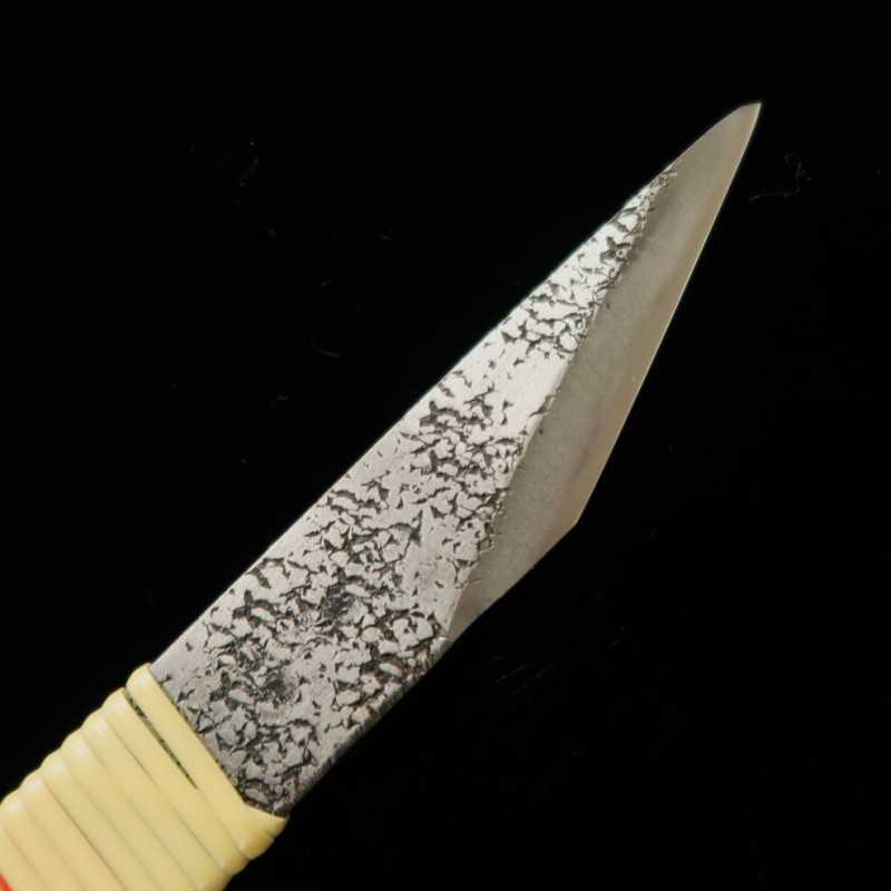 Kiridashi Aogami Super steel Wisteria wrap handle (24/30mm)
