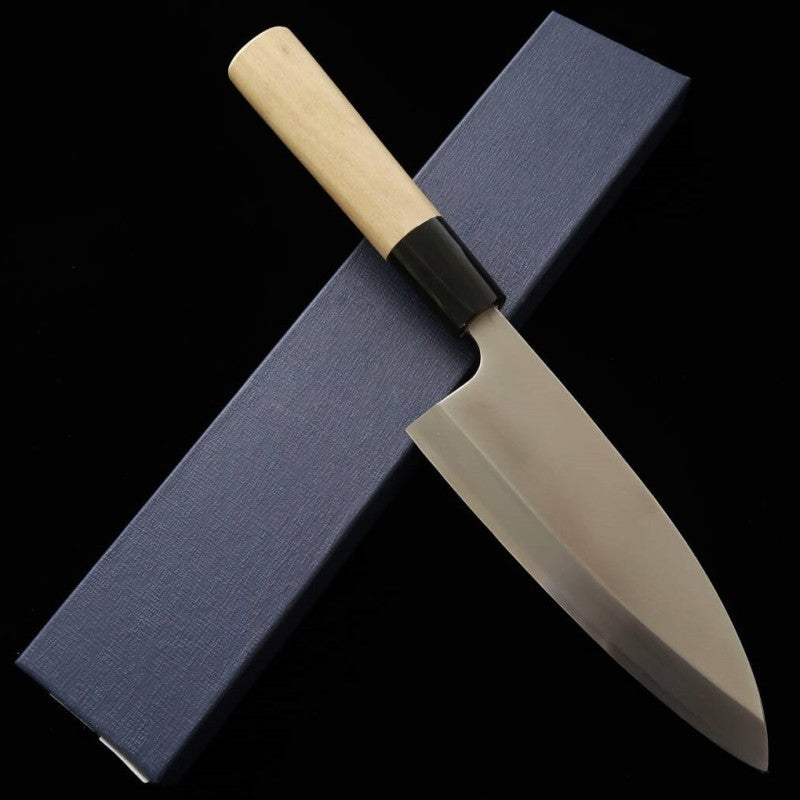 Deba MIURA aço molibdênio cabo de Magnólia (150-180mm)