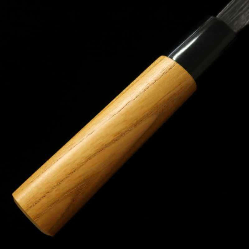Ajikiri MIURA Aogami No. 2 Kurouchi com cabo Keyaki (105mm)