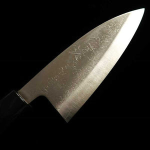 Miura MIURA Gin-san n°3, Aji-kiri double tranchant, manche en orme (105/120 mm)