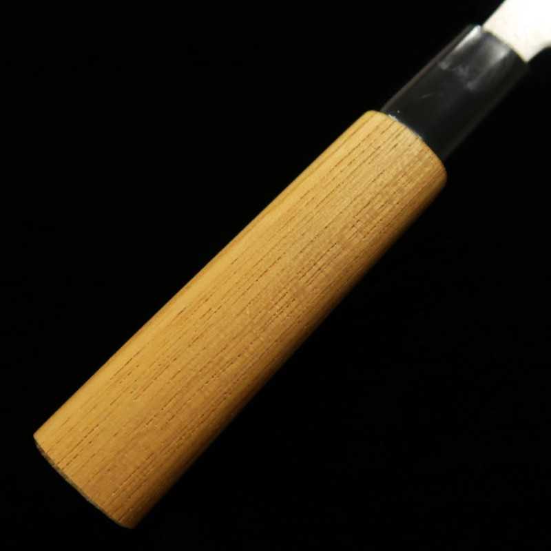 Miura MIURA Gin-san n°3, Aji-kiri double tranchant, manche en orme (105/120 mm)