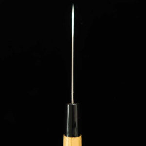 Miura MIURA Gin-san n°3, Aji-kiri double tranchant, manche en orme (105/120 mm)