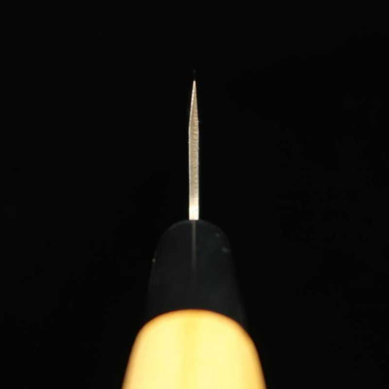 Miura MIURA Gin-san n°3, Aji-kiri double tranchant, manche en orme (105/120 mm)