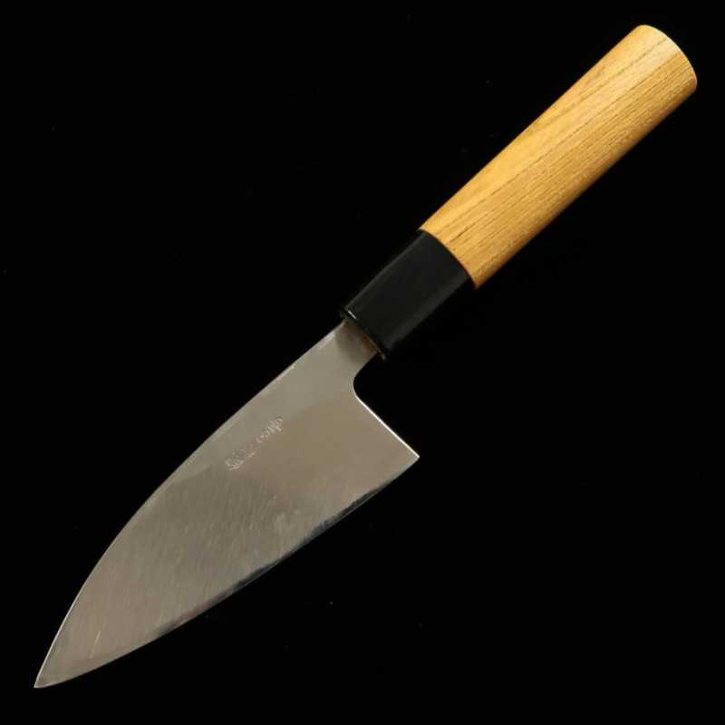 Ajikiri MIURA Inox Ginsan cabo em madeira Keyaki (105mm)