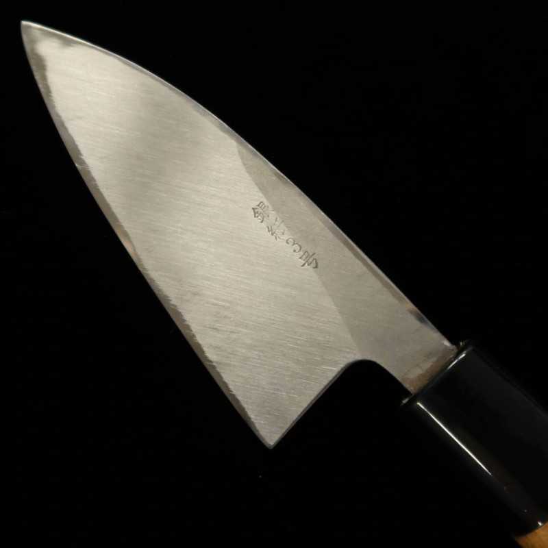 Ajikiri MIURA Inox Ginsan cabo em madeira Keyaki (105mm)