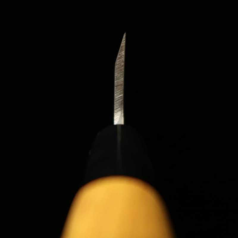 Ajikiri MIURA Inox Ginsan cabo em madeira Keyaki (105mm)