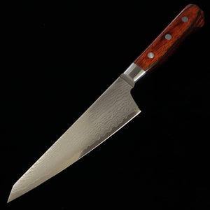 SAKAI TAKAYUKI Honesuki VG10 33-Layer Damascus Hammered Mahogany Handle (150mm) 