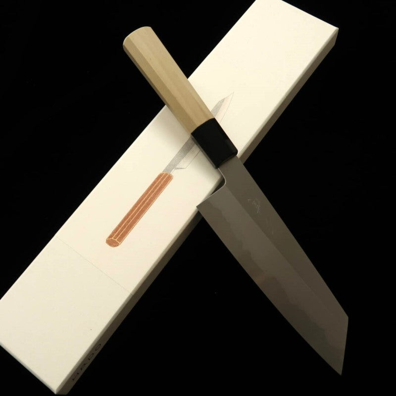 Bunka HADO Junpaku Shirogami no.1, mango octogonal de magnolia (180 mm)