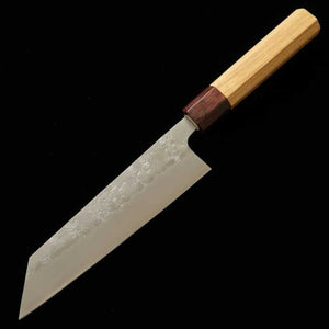 MIURA Acier Gin-san n°3 Inox Couteau Bunka Manche en zelkova (170 mm)